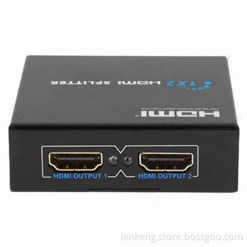 1x2 3D HDMI Splitter with 5V DC Power Supply